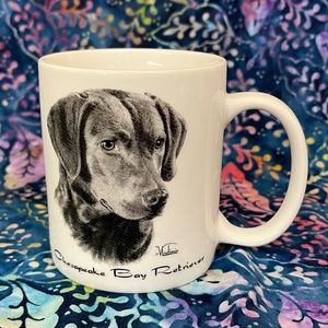 Chesapeake Bay Retriever Porcelain Coffee mug by Rosalinde